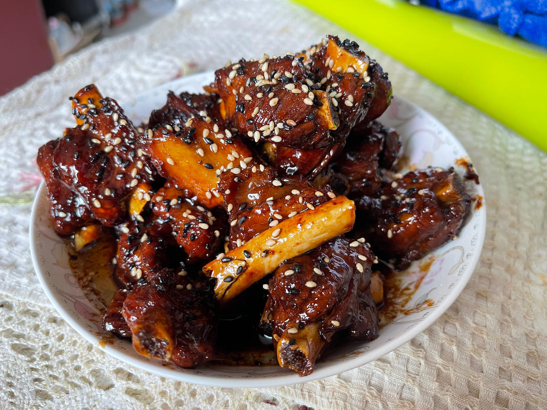 糖醋排骨/糖醋小排（不放油）（12345口诀做出正宗上海本帮）
