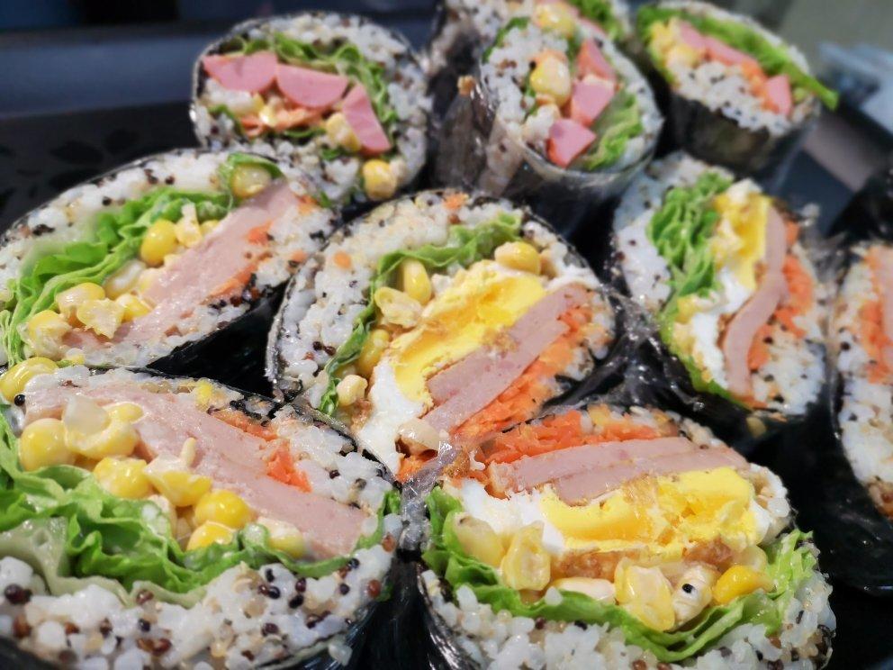 高颜值海苔饭团