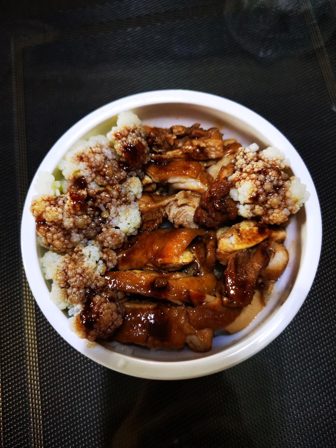 照烧鸡腿饭