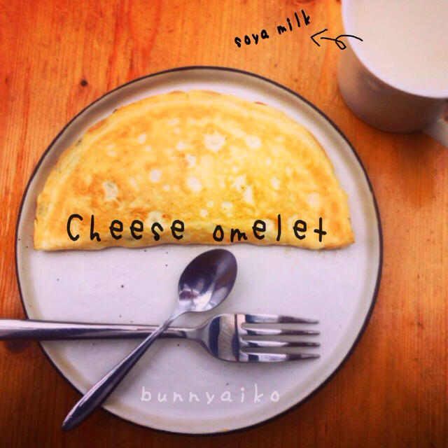 西式早餐Cheese Omelet!