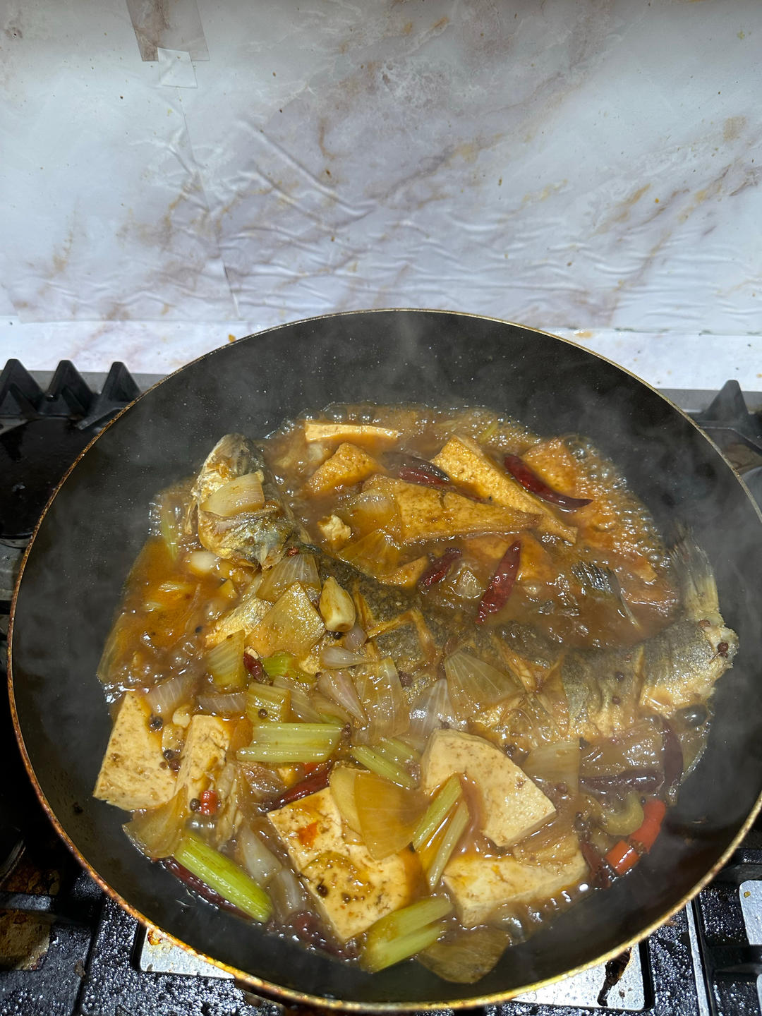 超快手超下饭的干烧鲈鱼 学不会你打我