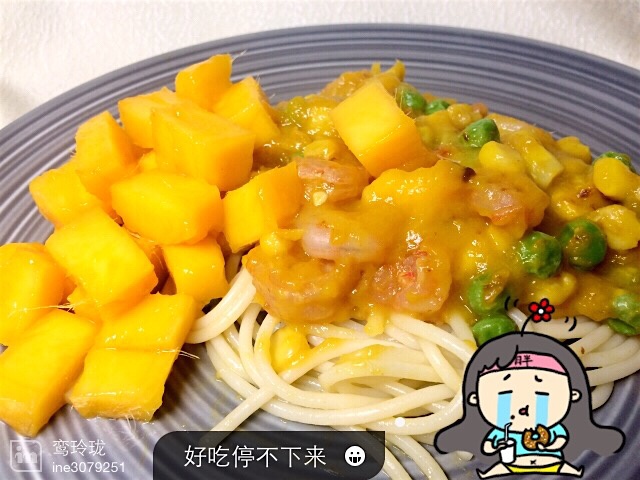 芒果酱炒虾