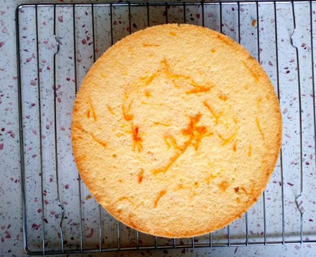 超详细的八寸香橙蛋糕的做法