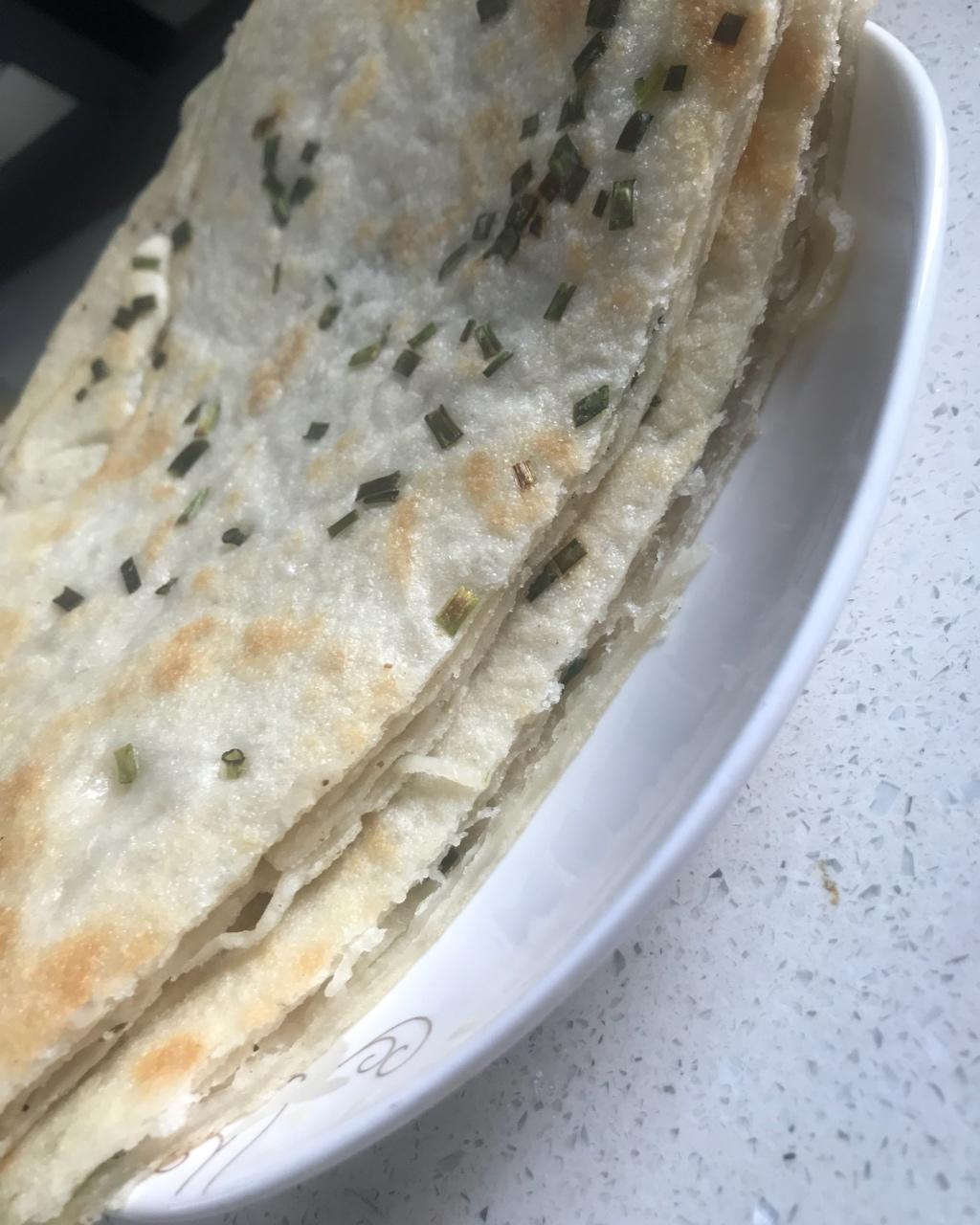 葱香发面饼