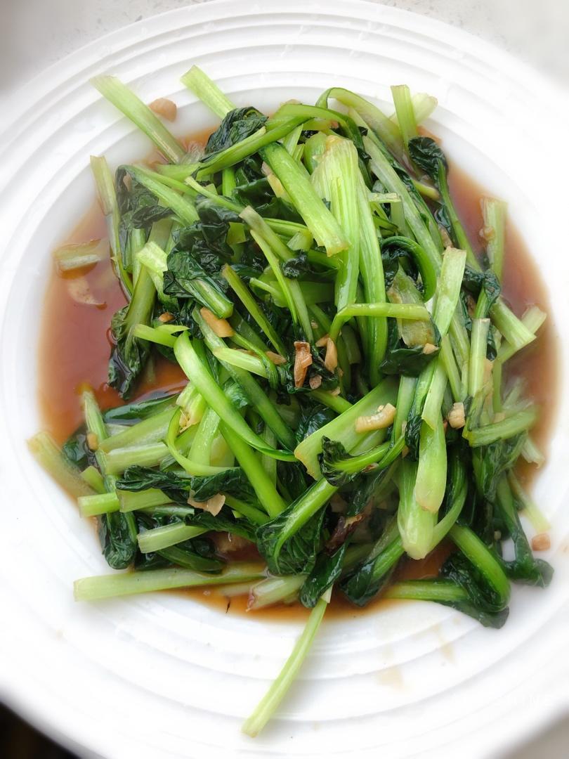 疏花素事做的蒜蓉乌塌菜