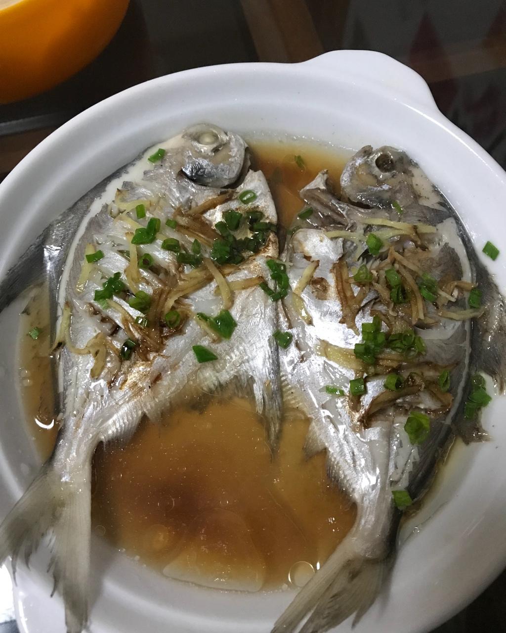 清蒸鲳鱼（仓鱼）