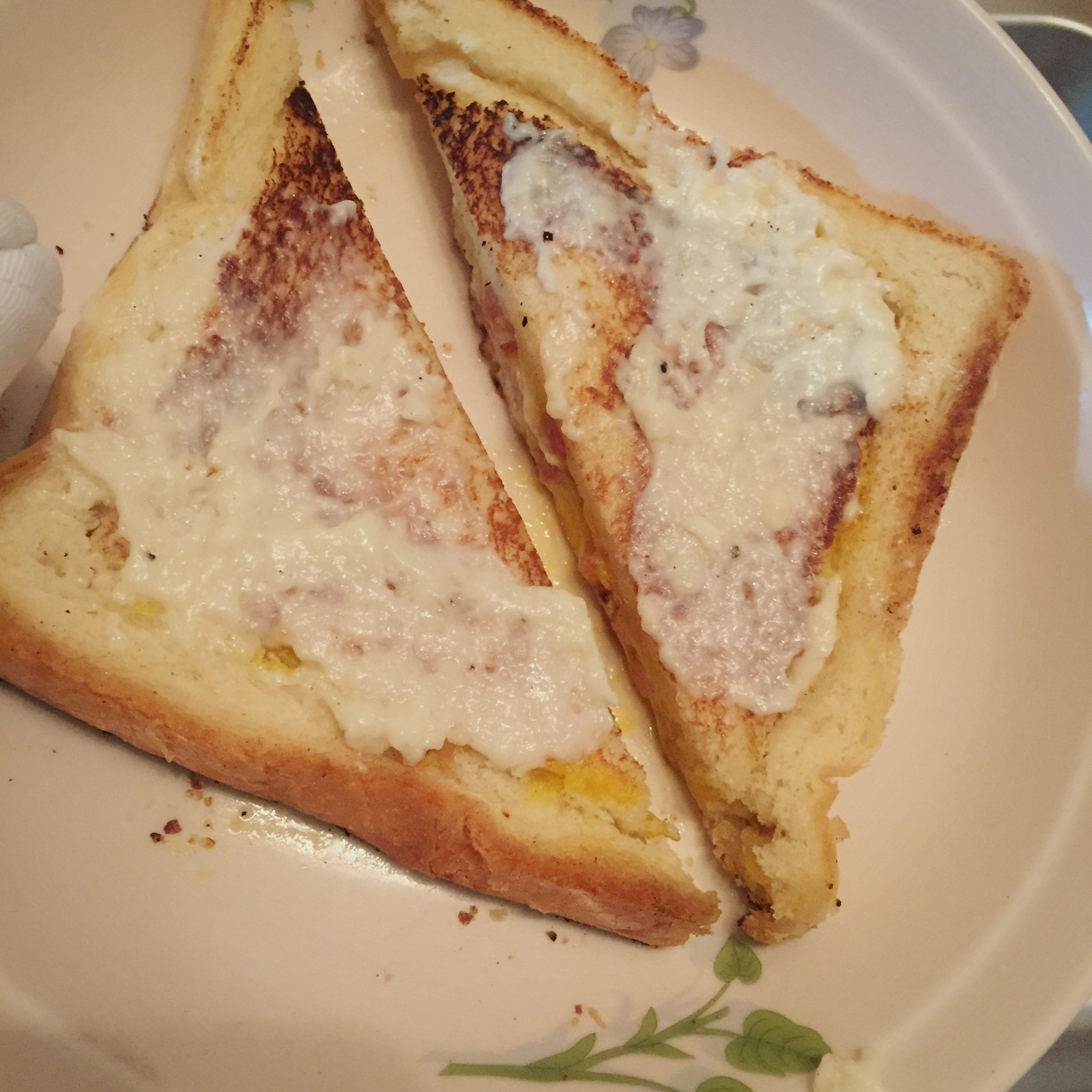 一片面包的三明治