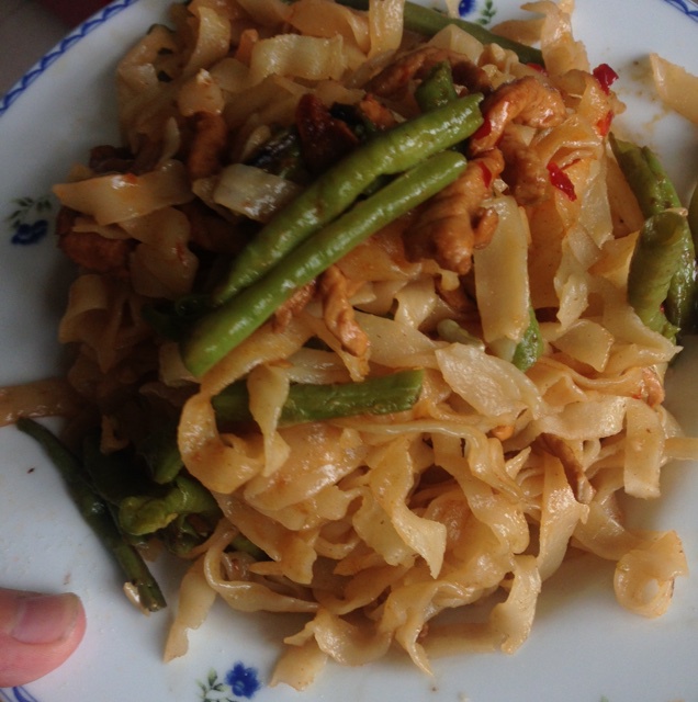 豆角焖面
