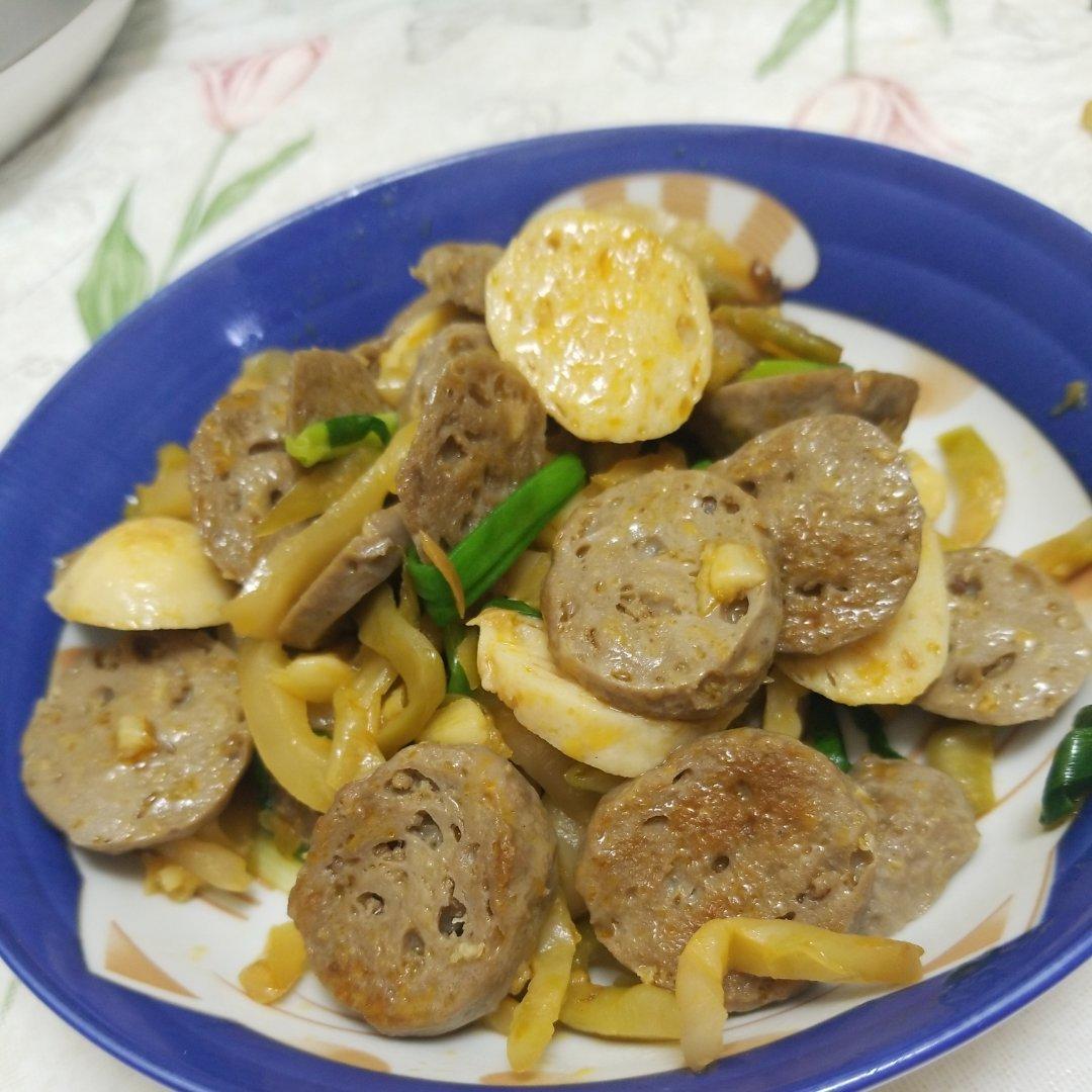 炒牛肉丸