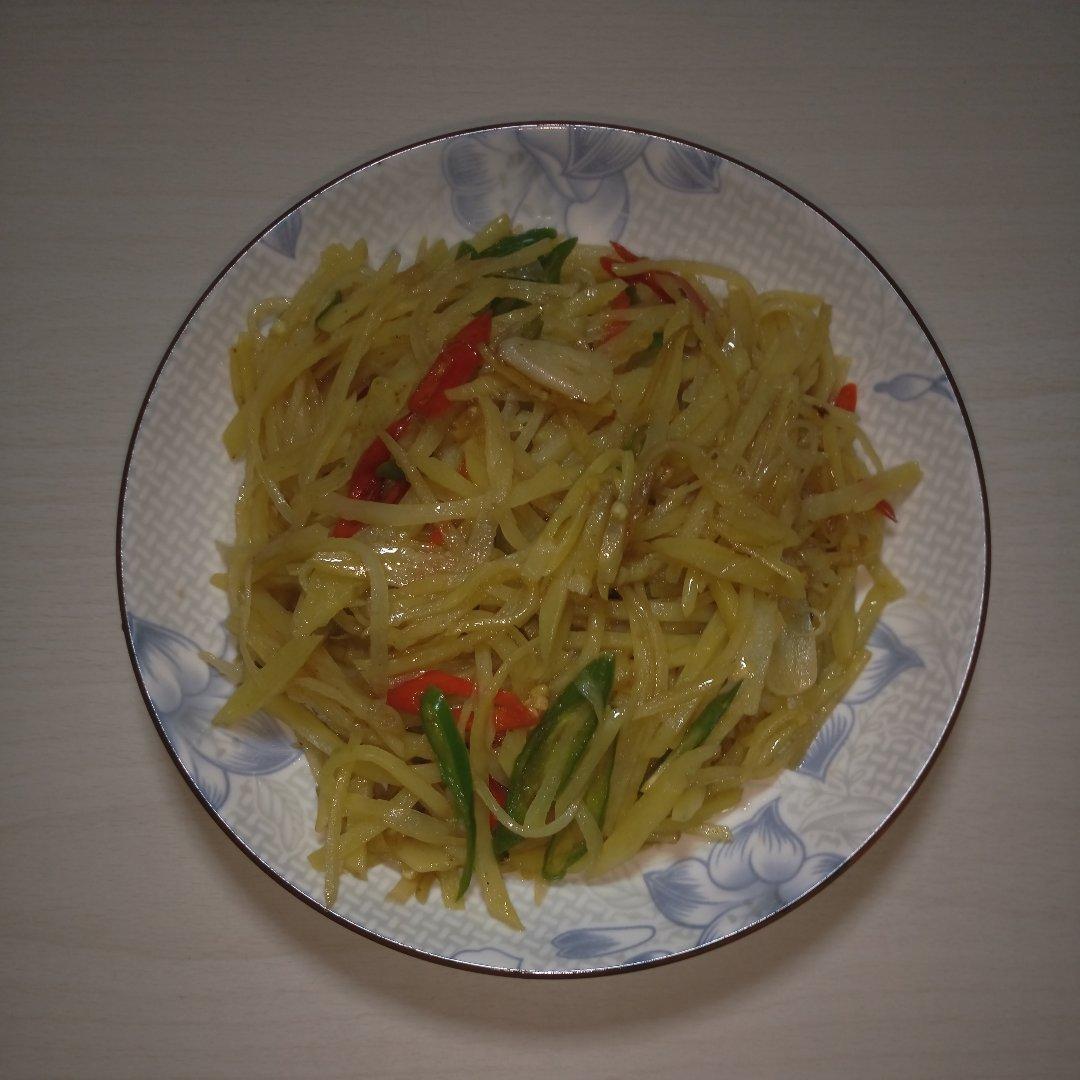 醋溜土豆丝