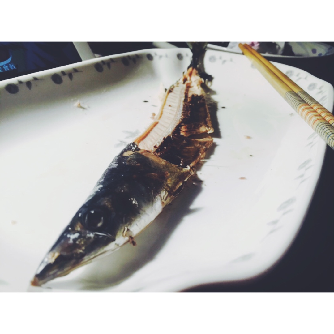 盐烤秋刀鱼
