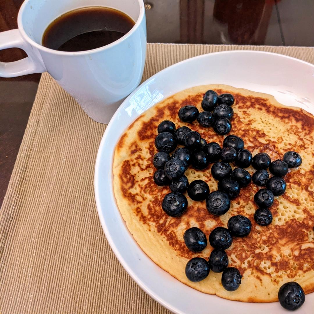 自发粉做Pancake松饼