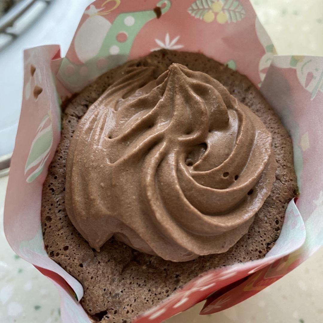 巧克力淡奶油戚风