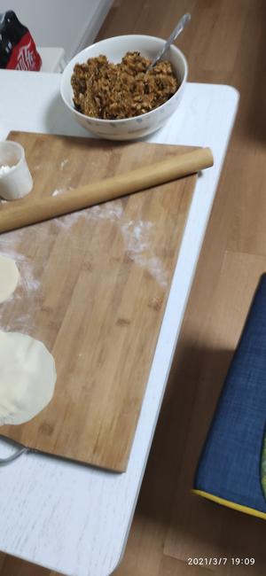 香菇糯米烧麦的做法 步骤6