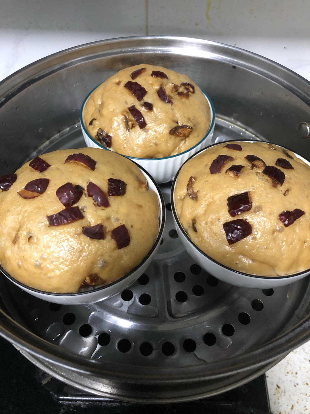 小碗蒸红糖枣糕