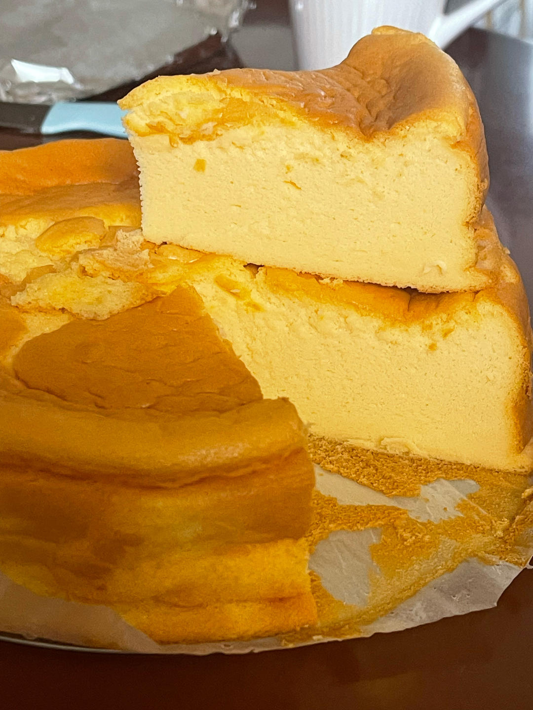 网红好利来半熟芝士蛋糕(低卡）轻乳酪蛋糕hanjuku cheese