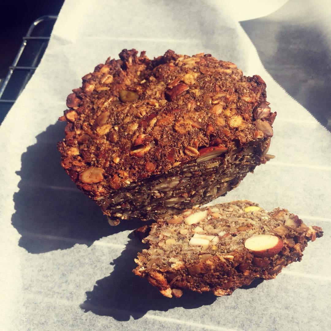 无面粉高纤能量面包丨健康·烘焙