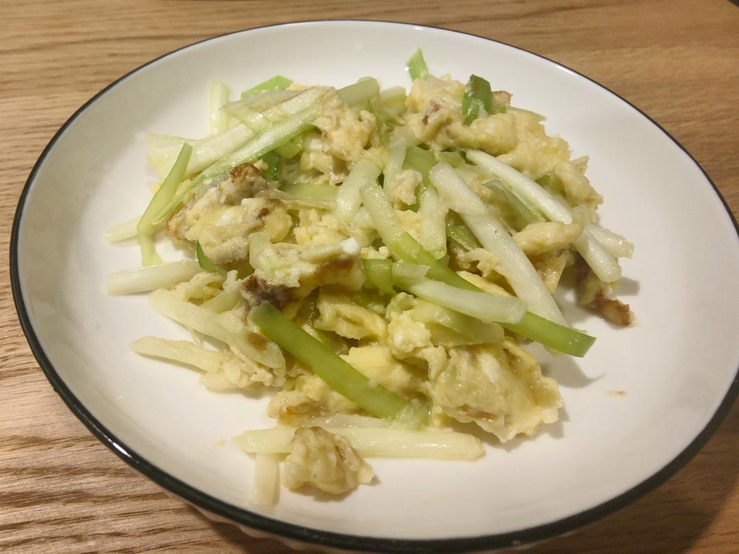 韭黄炒蛋