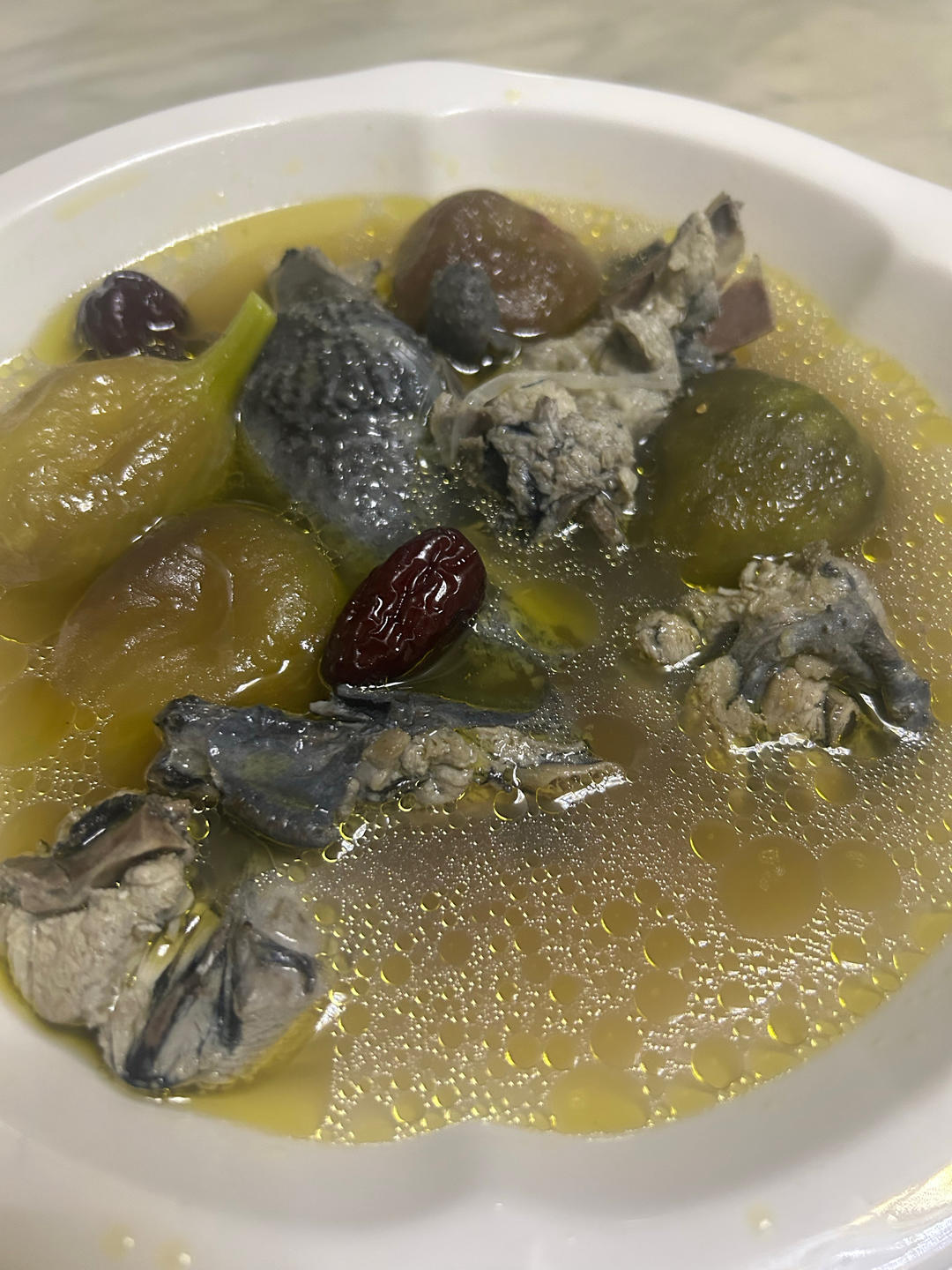 新鲜无花果炖鸡