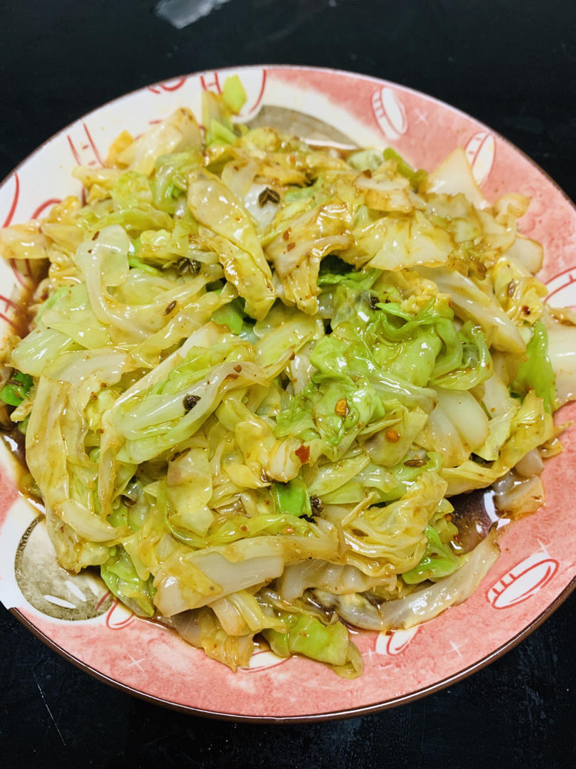 这才是孜然甘蓝正确的做法，饭店的味道，错过就可惜了