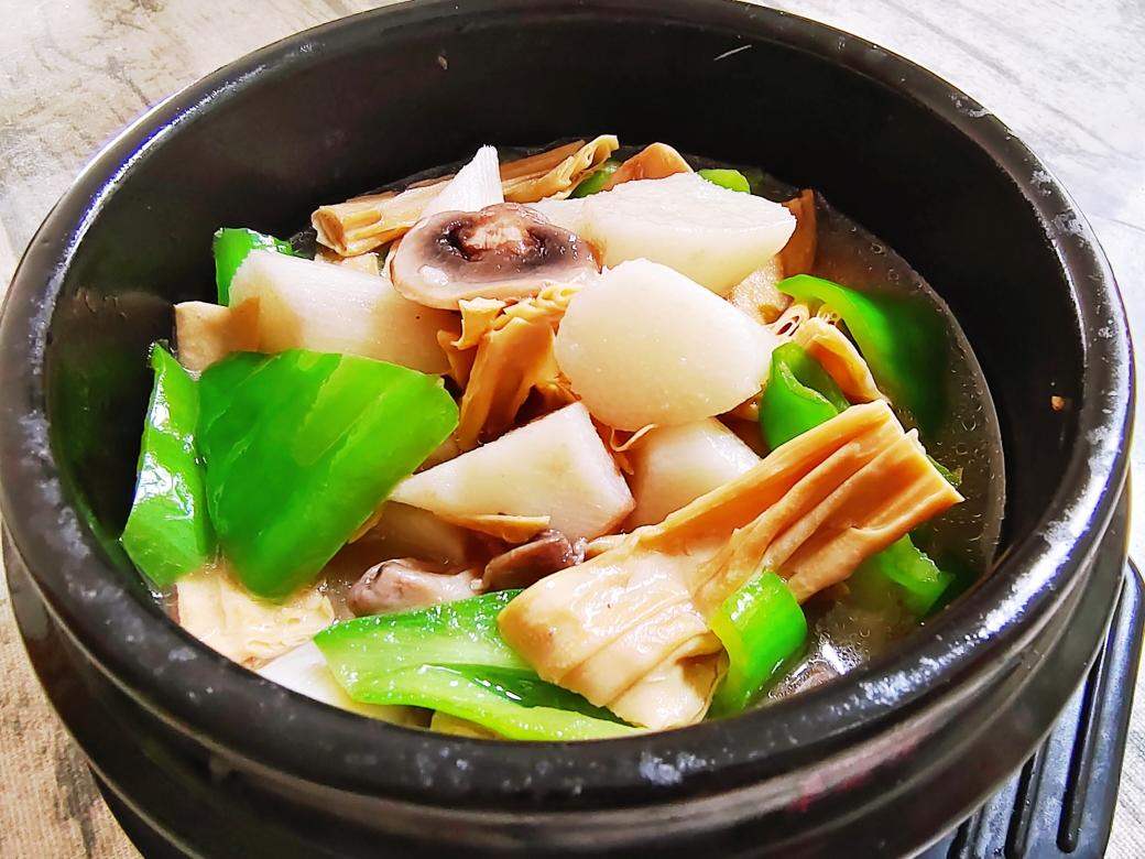 淮山支竹煲的做法 步骤12