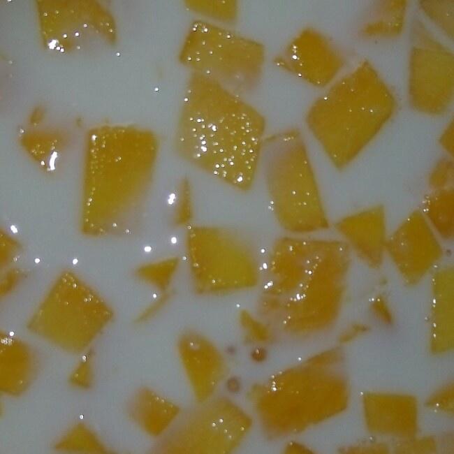 芒果牛奶西米露的做法