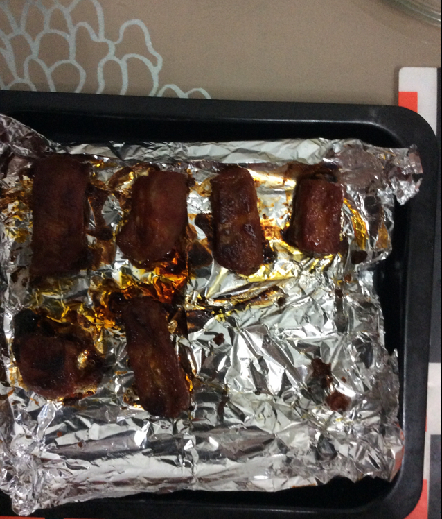 锡纸烤排骨