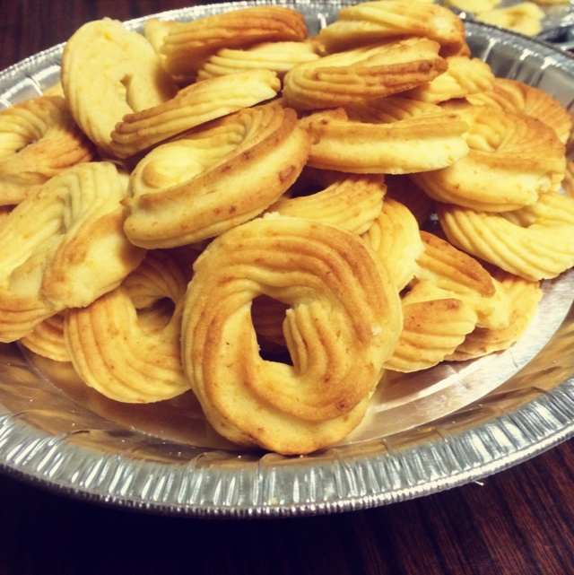 糖渍橙皮小饼干