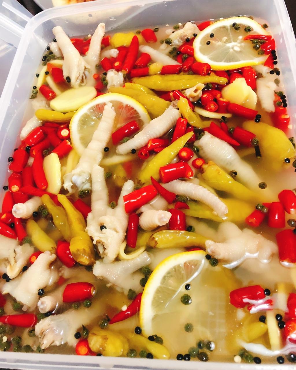 五月-49做的柠檬泡椒凤爪