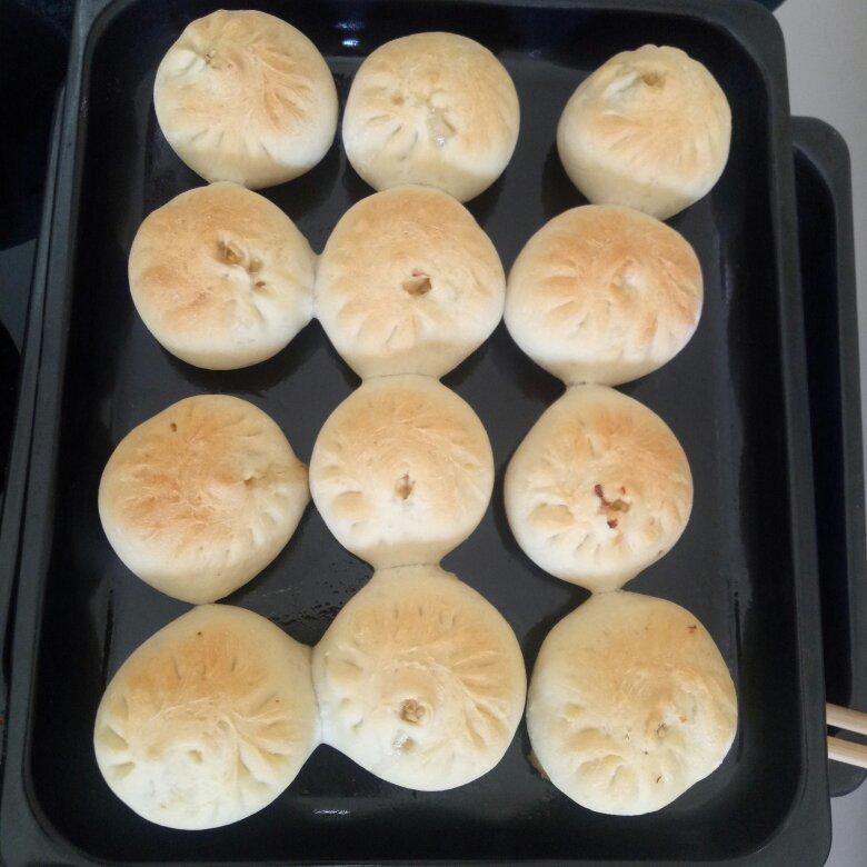 简单粗暴喷喷香的烤包子（自带水煎包体质）