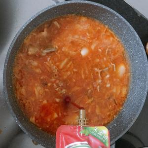 韩国泡菜火锅的做法 步骤10