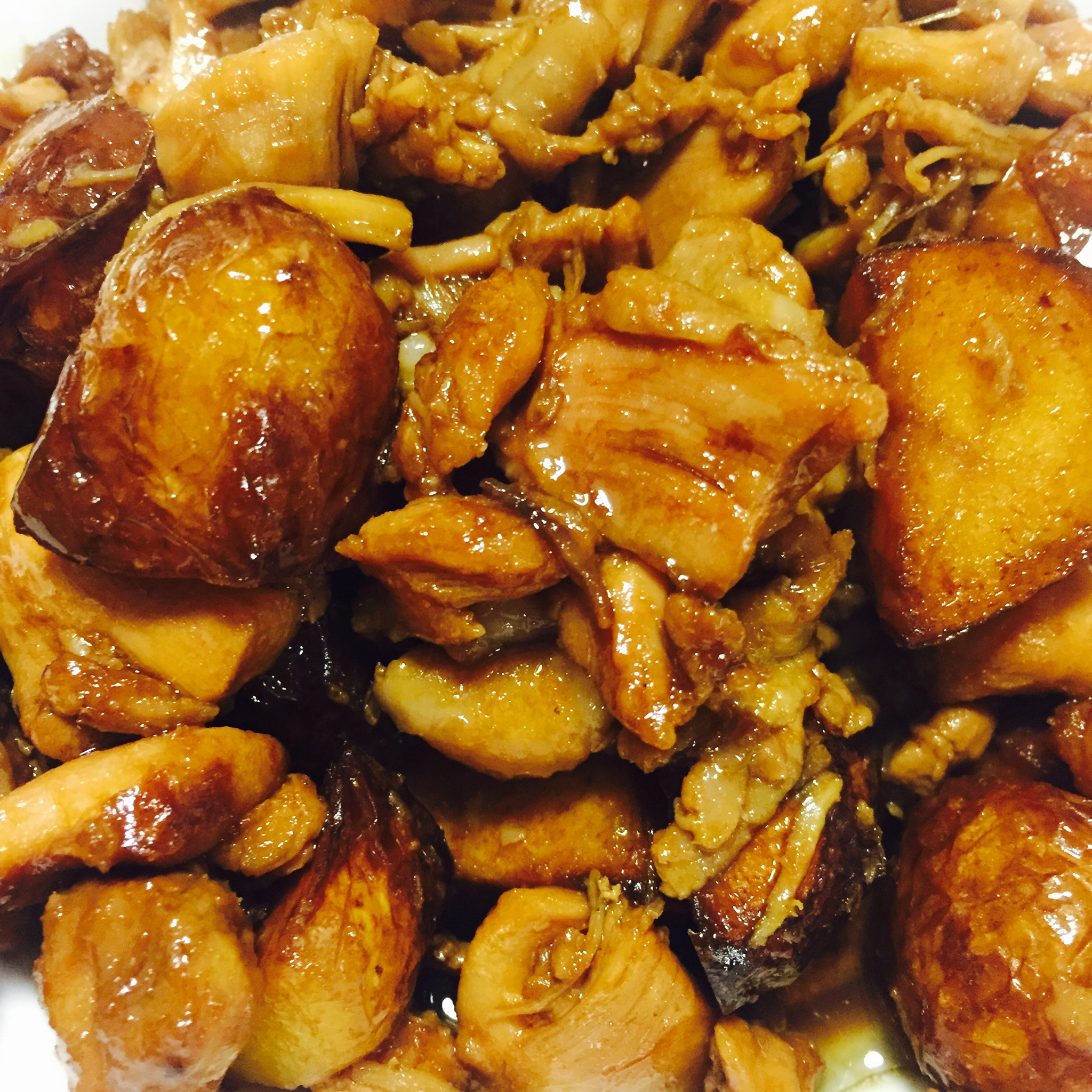 冬季进补好美食——土豆烧鸡块