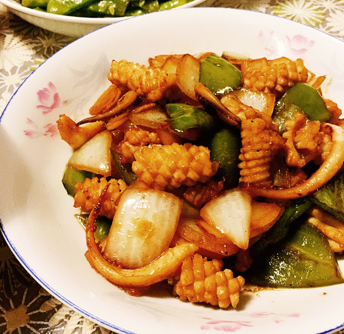 爆炒鱿鱼