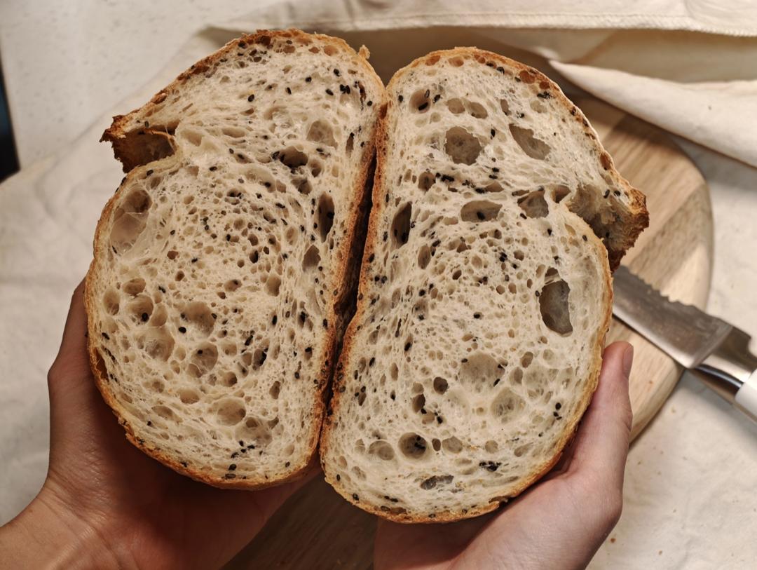 天然酵种鲁邦种硬欧包Sourdough Bread