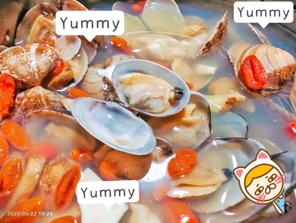 鲜掉舌头的花蛤豆腐汤