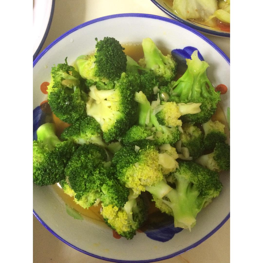 蚝油蒜蓉西兰花