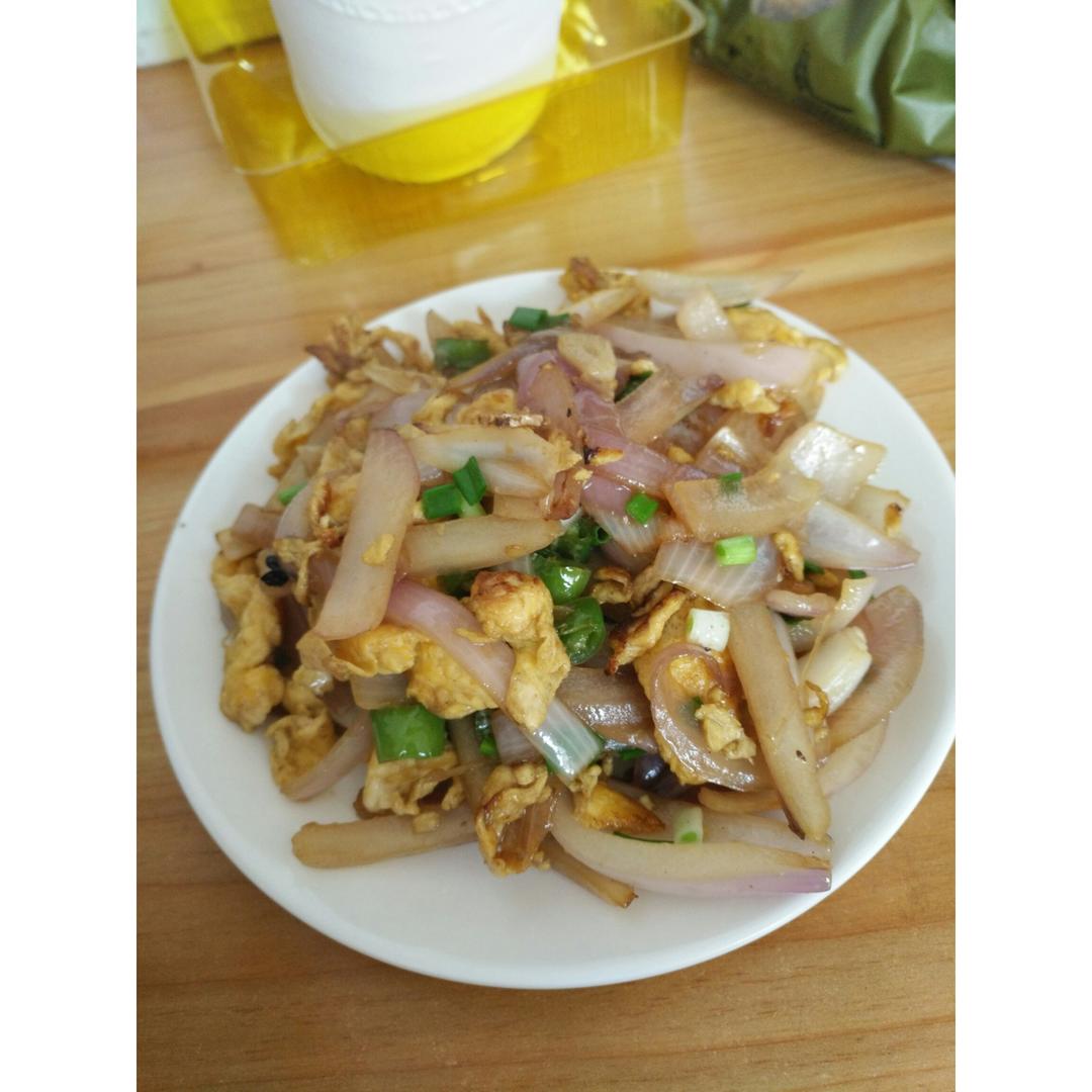 洋葱炒蛋