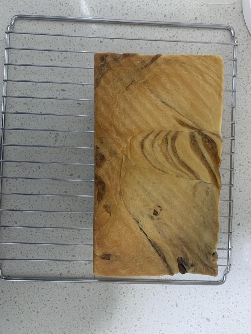 双重拉丝的红糖麻薯吐司
