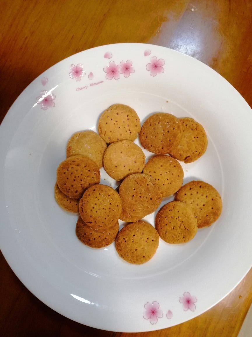 自制网红饼干-日式海盐小饼干（日式小圆饼干）