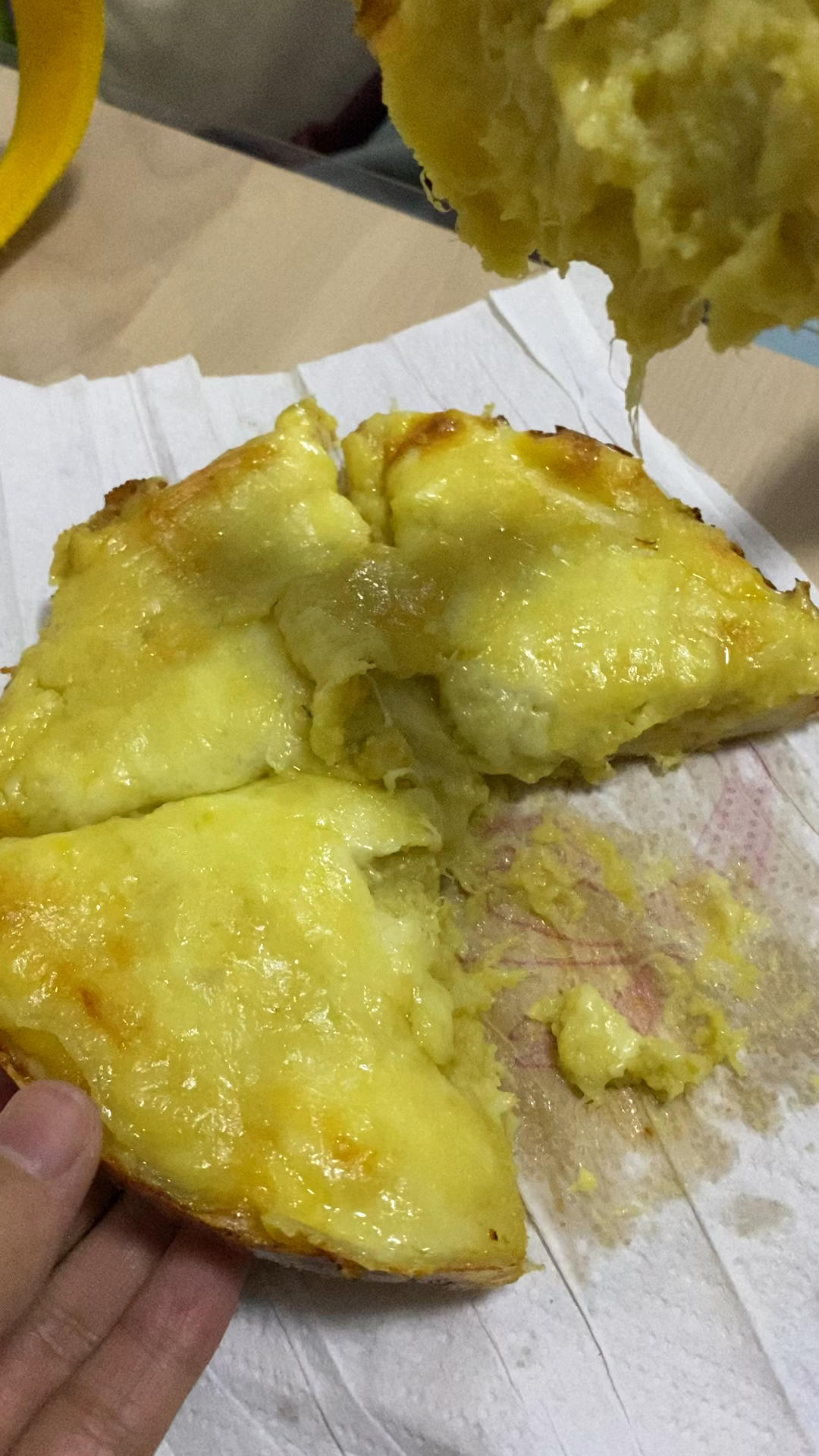 自制8寸榴莲芝士披萨（简单好吃不输必胜客）