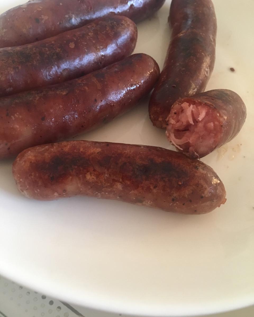 自制黑椒风味脆皮肠--多图详解手工灌肠