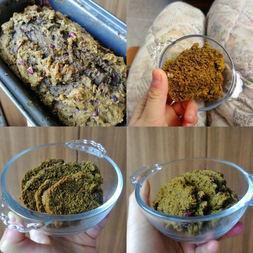 小清新💚全麦抹茶红豆牛油果快手面包【健身少女与面包】