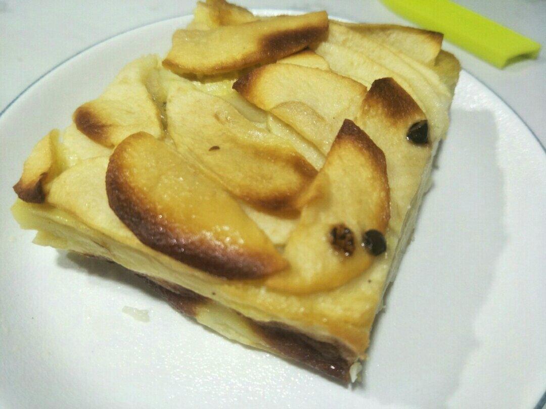 😭好吃到哭泣的苹果隐形蛋糕配焦糖奶油酱