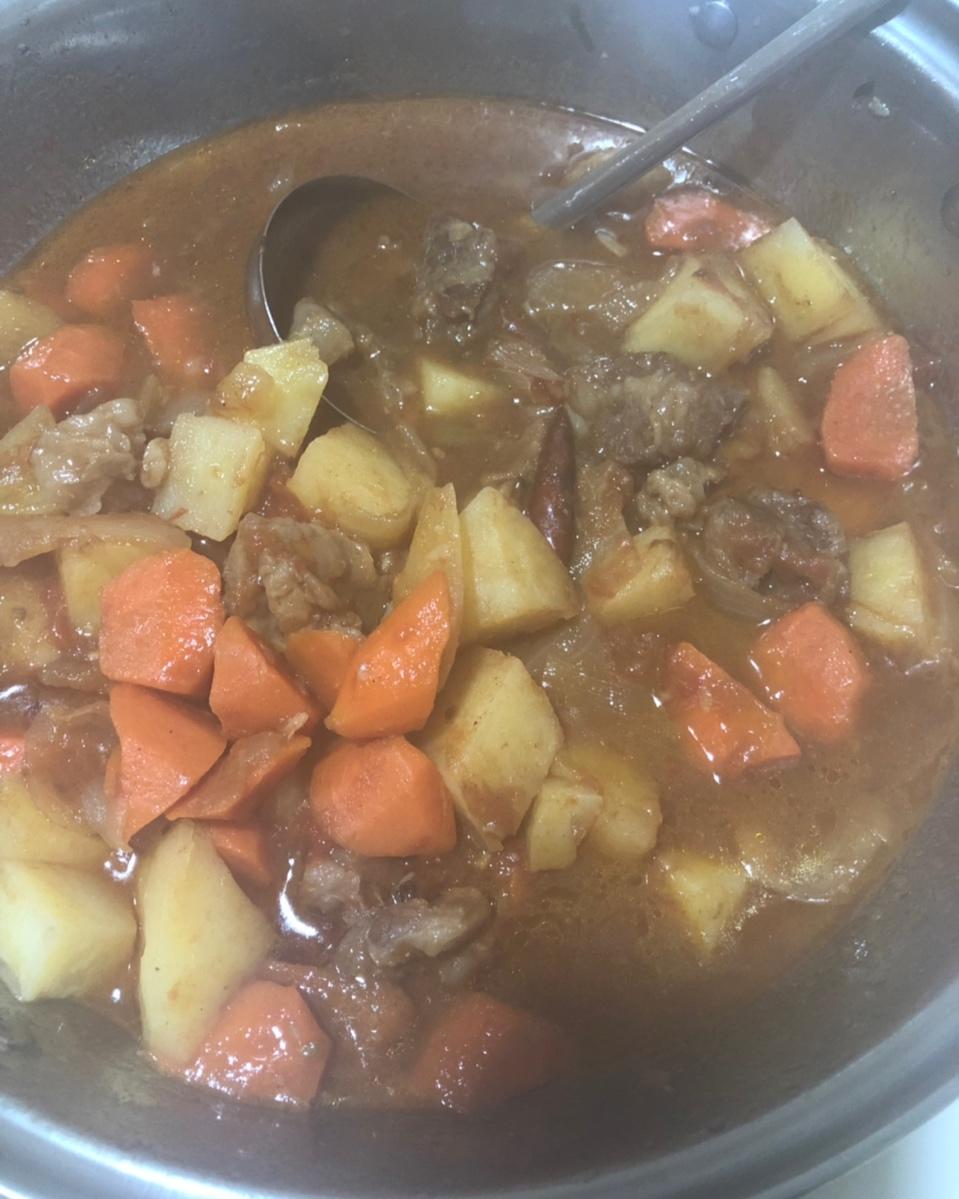 番茄土豆炖牛腩