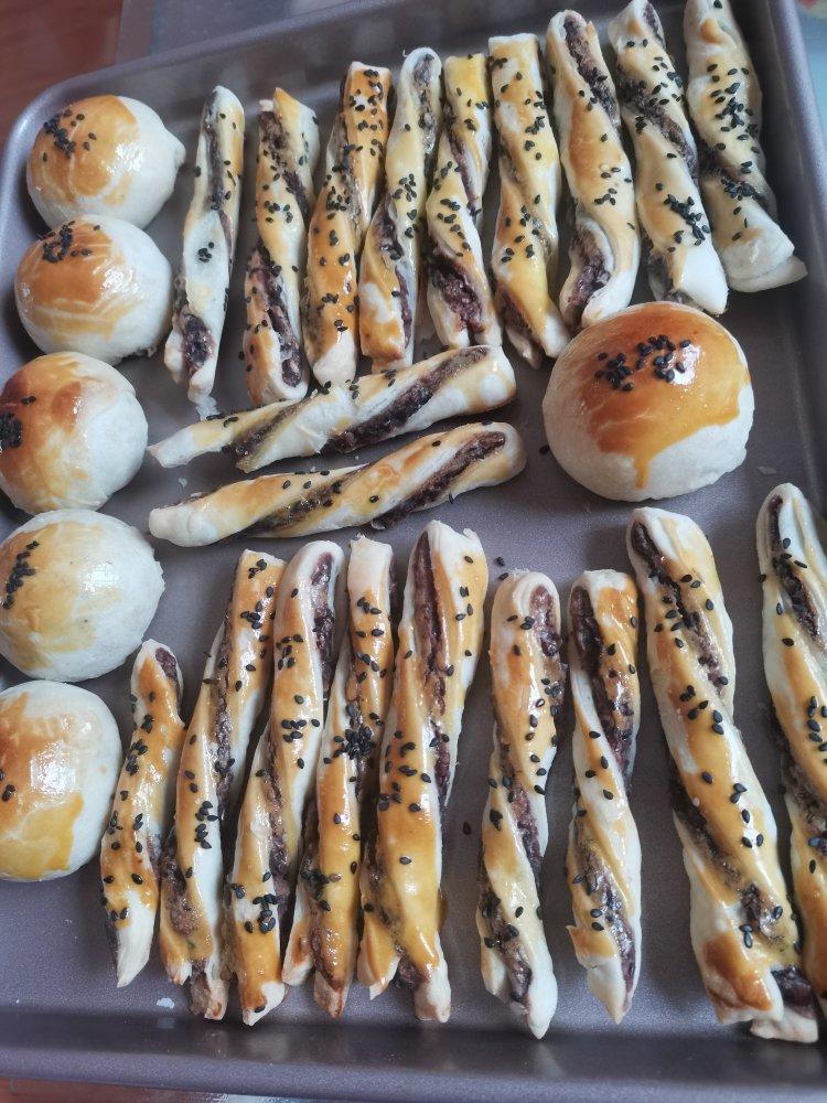 ㊙️酥到掉渣❗️🔥好吃到舔手指的豆沙扭扭酥❗️