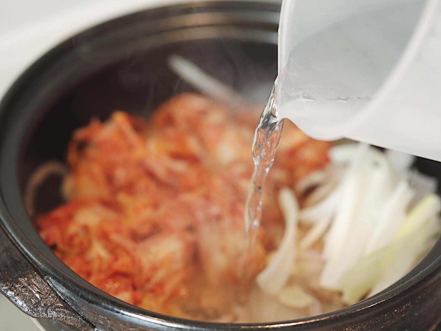米饭绝配❗️一学就会的辣白菜豆腐汤🔥的做法 步骤9