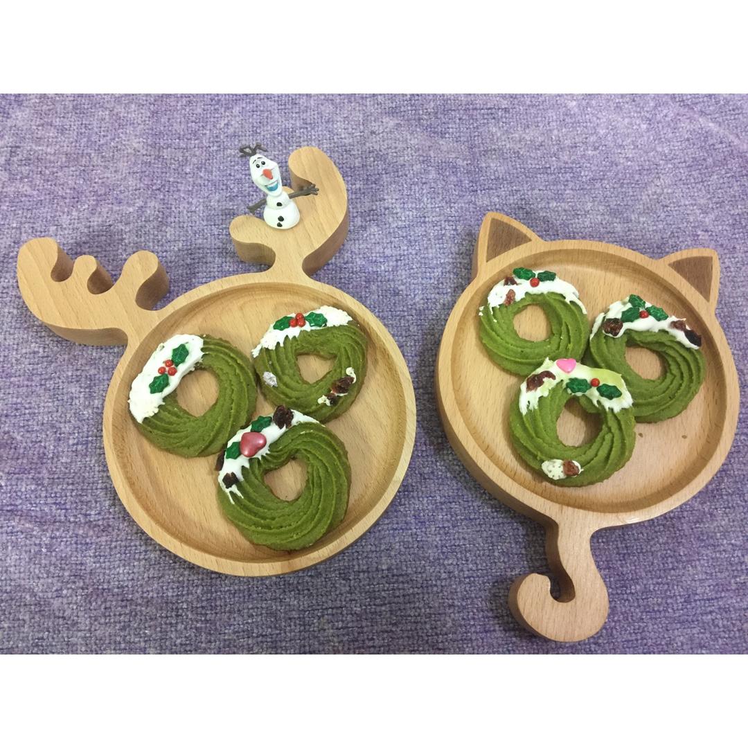 【圣诞】花环小曲奇 Christmas Wreath