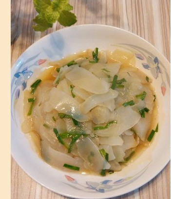 素炒棒棒菜的做法