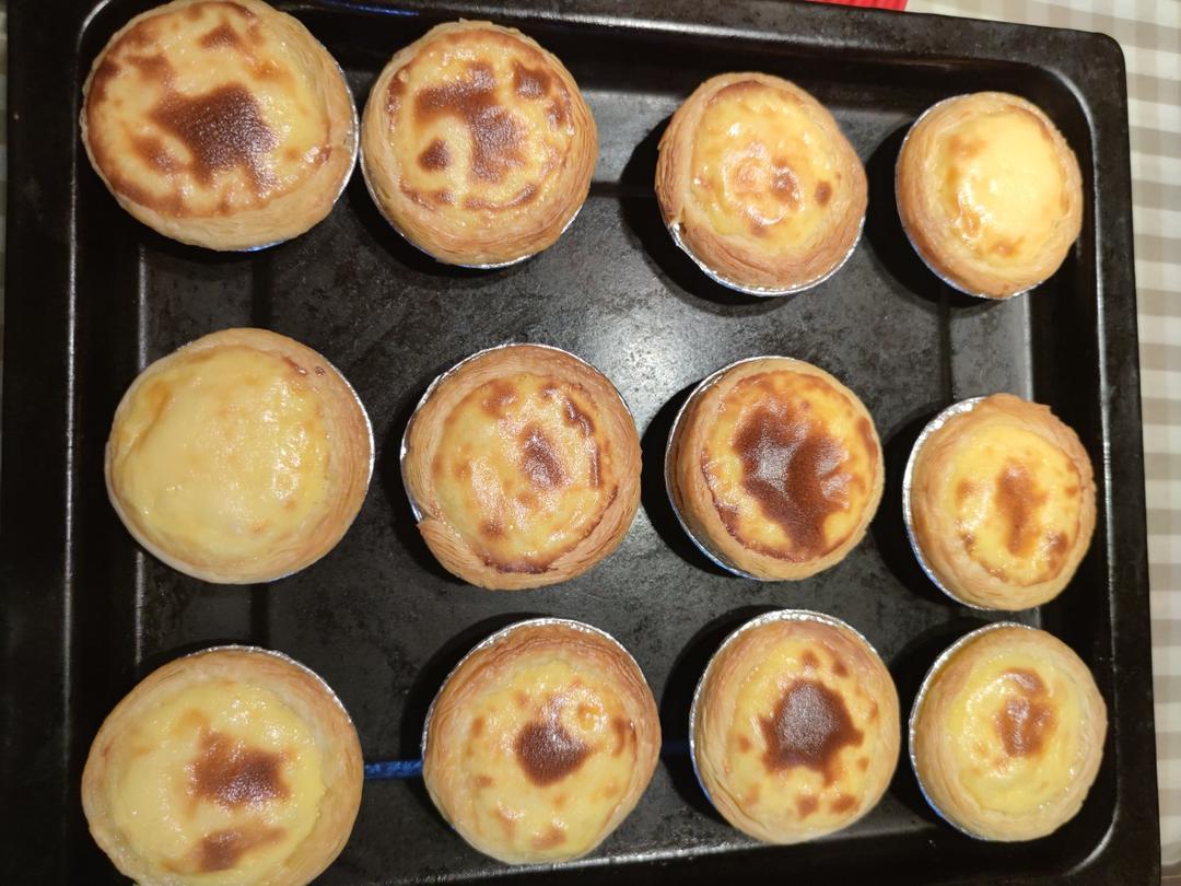 超嫩滑的葡式蛋挞(全蛋版)新手友好『秒杀KFC』