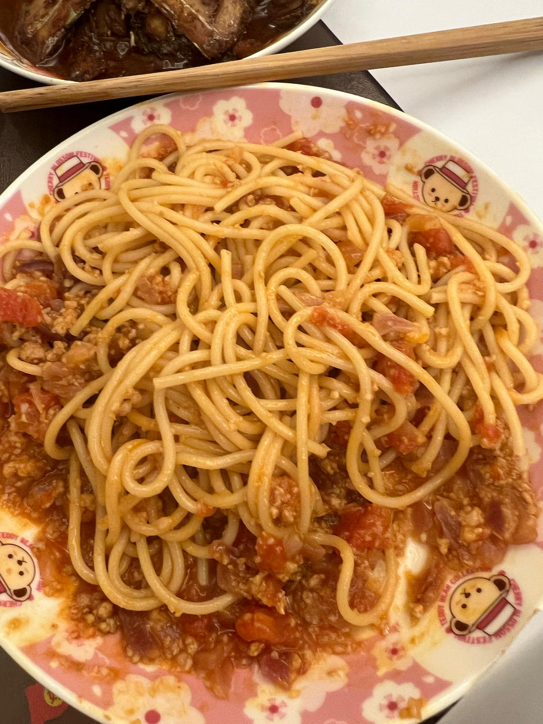 番茄肉酱意面